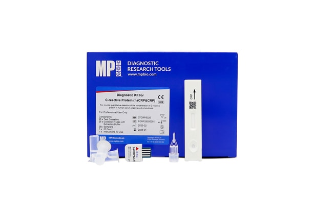 Diagnostic kit for CRP 25 tests